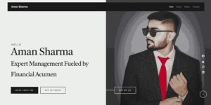 Aman’s Personal Portfolio